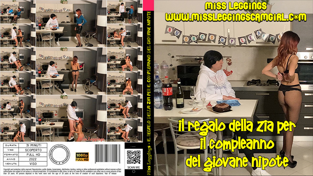 IL REGALO DELLA ZIA PER IL COMPLEANNO DEL GIOVANE NIPOTE